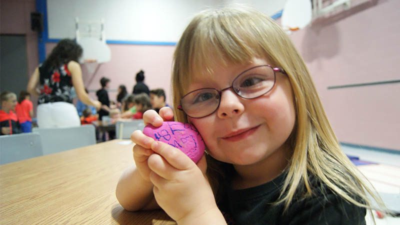 In Photos: St. Jude students pay it forward with Kindness Rocks