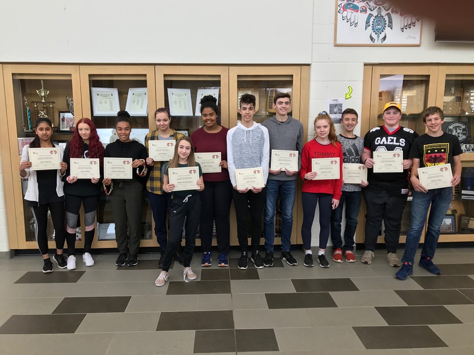 VCI character recognition award